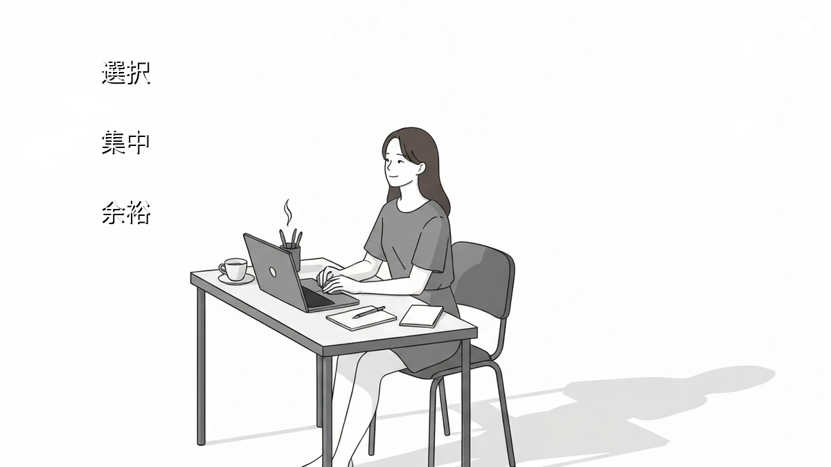 忙しい人向け!「人脈作り」をやめて仕事の負担を減らす暮らし最適化