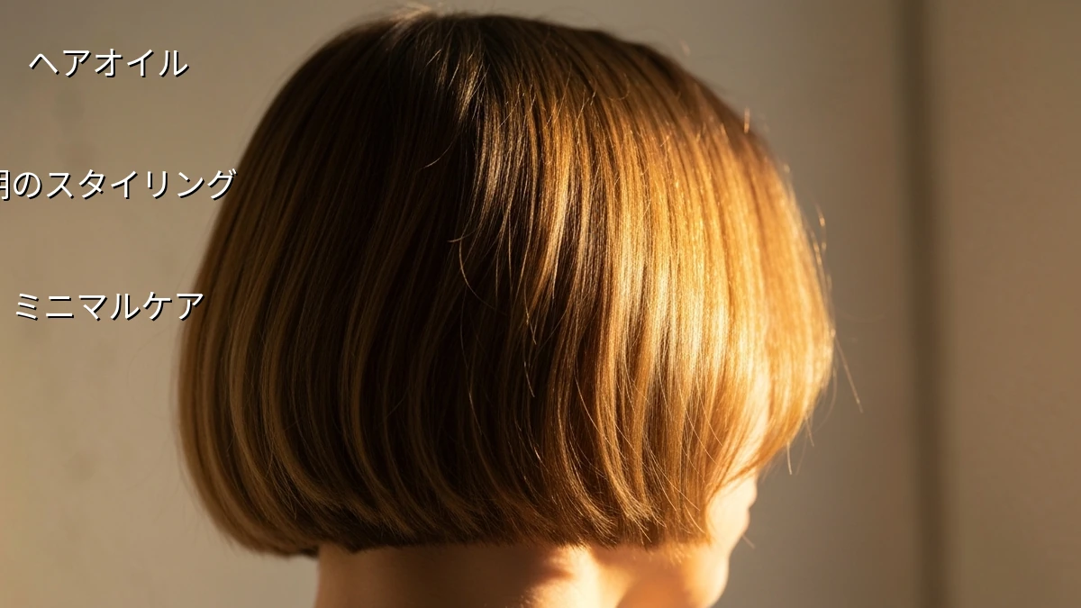 朝の支度、ヘアオイルの代わりに「何もつけない」選択肢