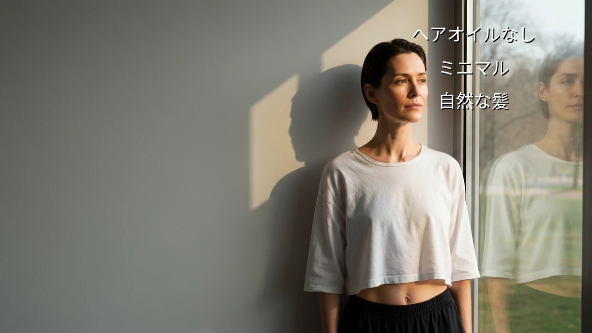 朝の支度、ヘアオイルの代わりに「何もつけない」選択肢