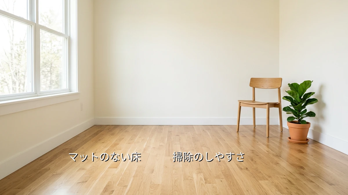 忙しい人向け、マットを置かない選択で掃除と洗濯を減らす暮らし最適化ルーティン