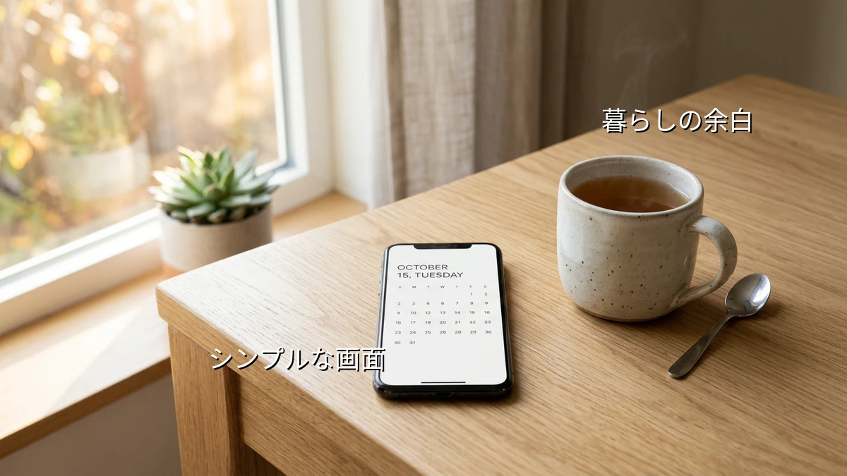 忙しい人向け スケジュール管理をアプリ1つに固定して迷いを減らすライフハック